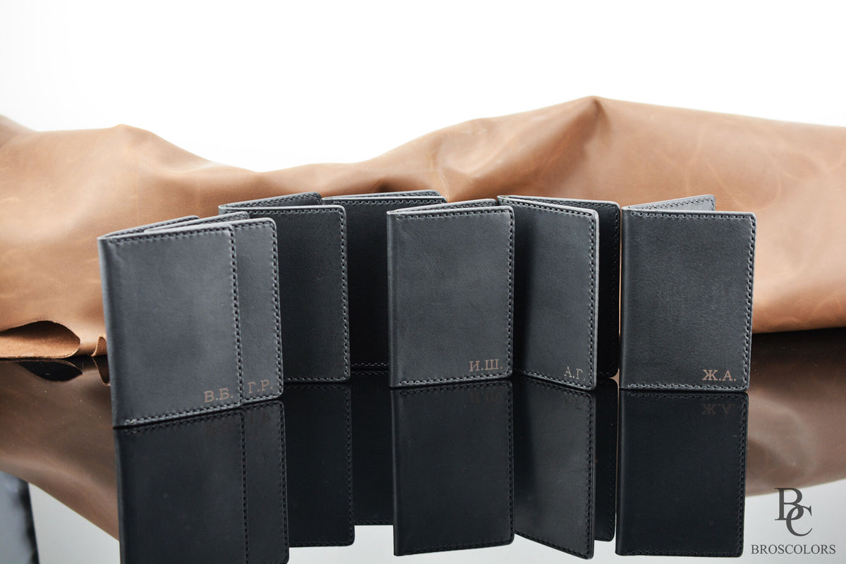 Black Leather Wallet