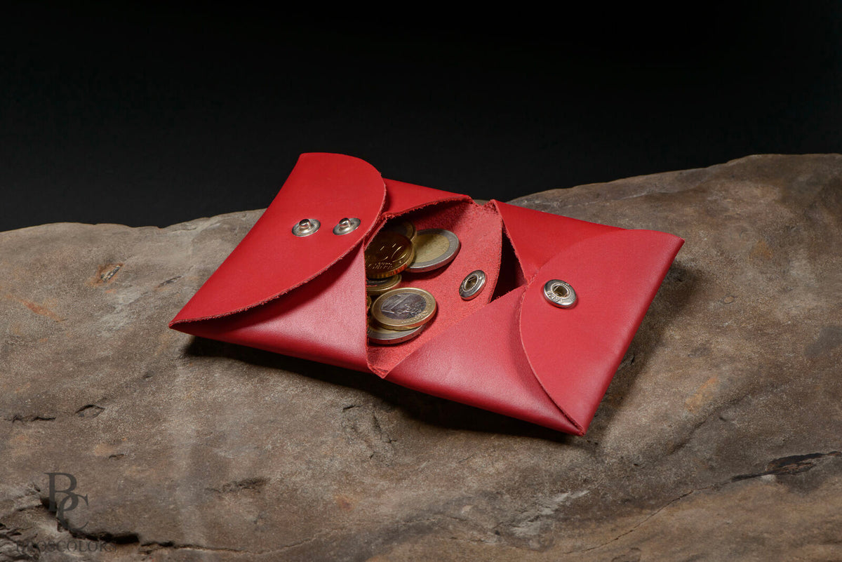 Minimalist Origami Wallet, Custom Leather Color Wallet