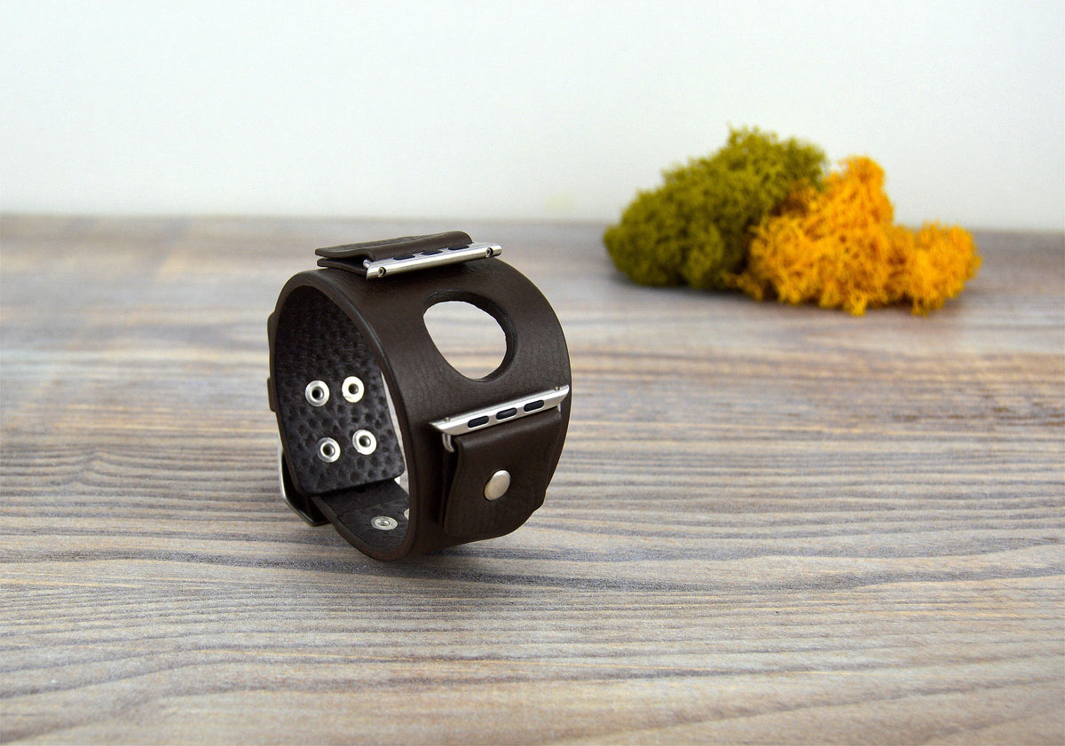 Apple Watch Cuff Band - Dark Chocolate
