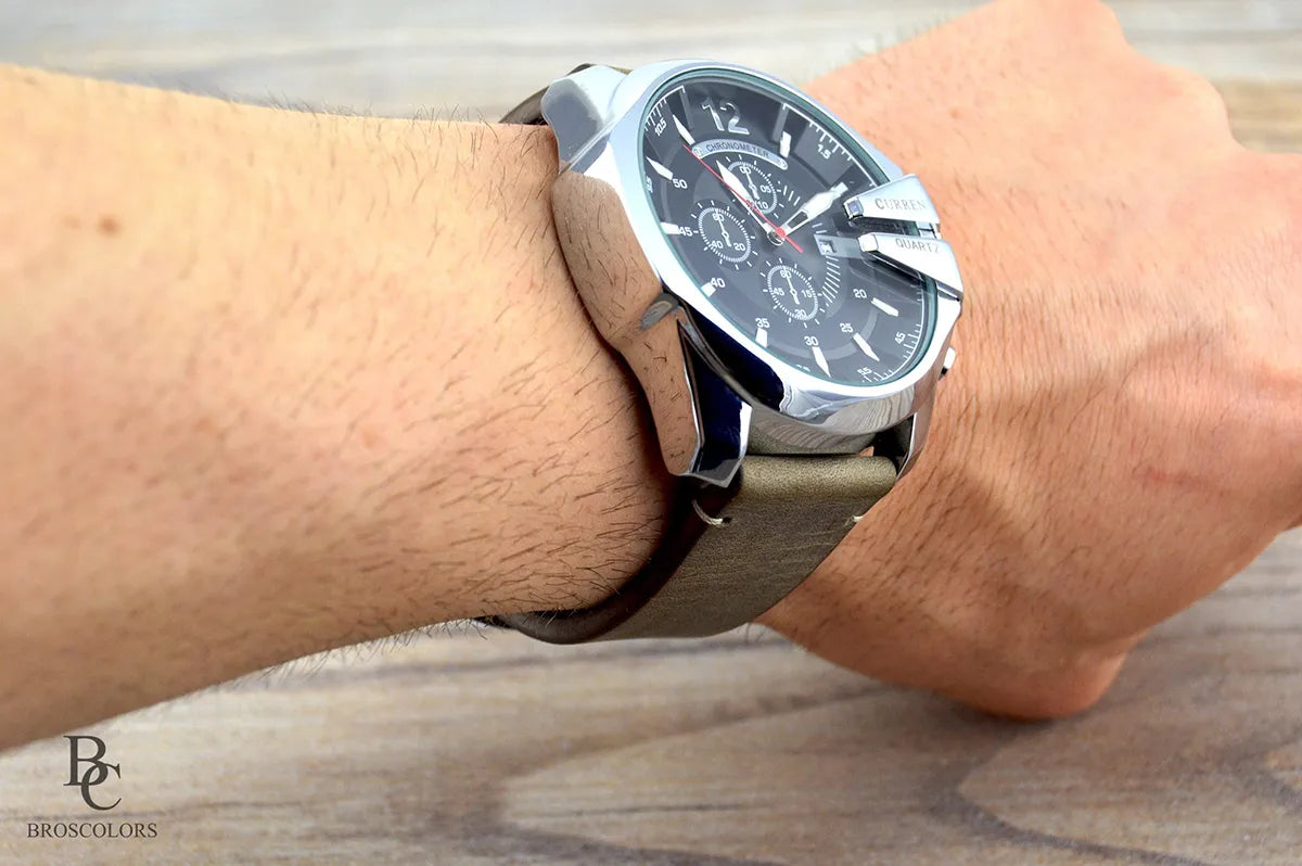 Crazy Horse Leather Watch Strap