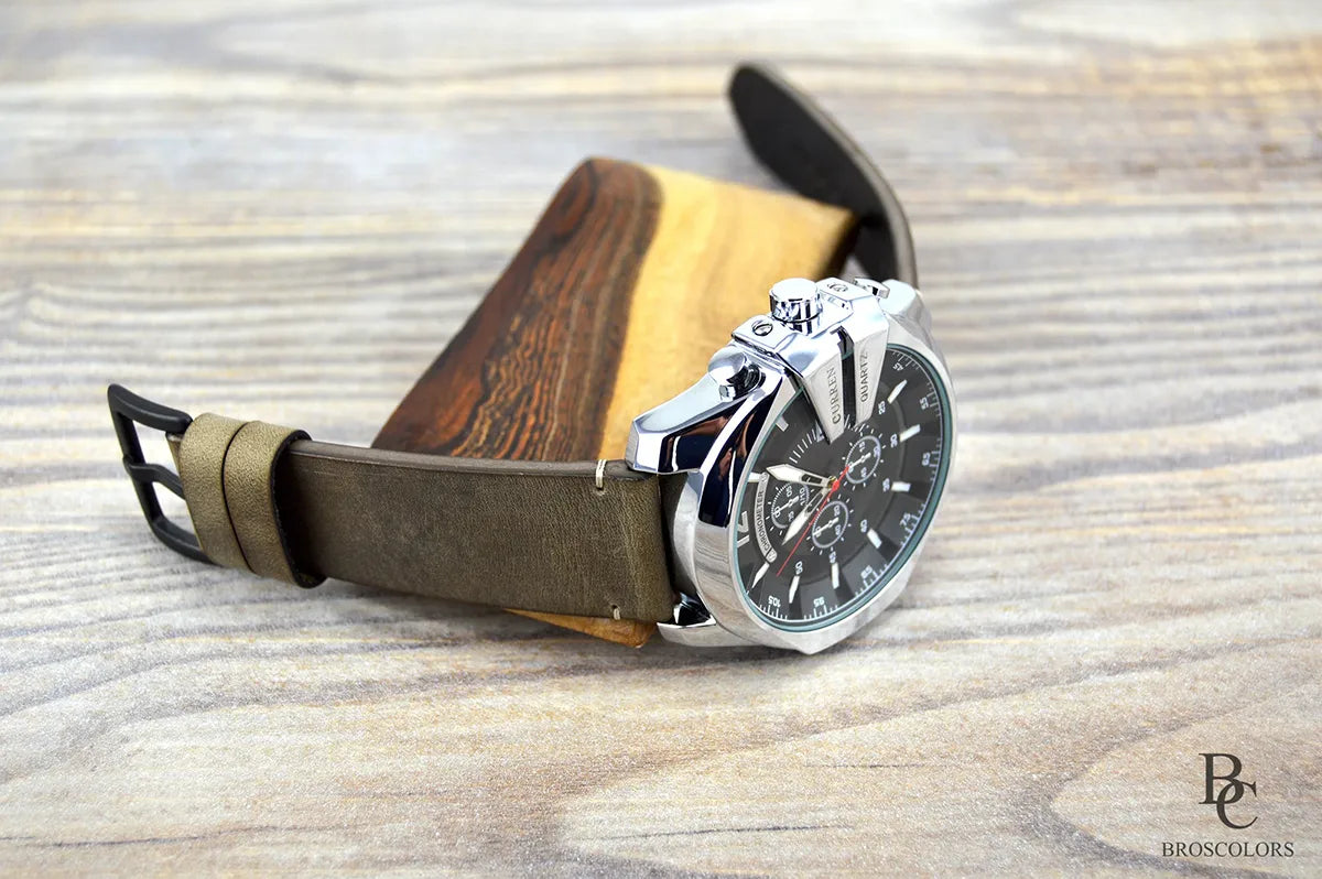 Crazy Horse Leather Watch Strap
