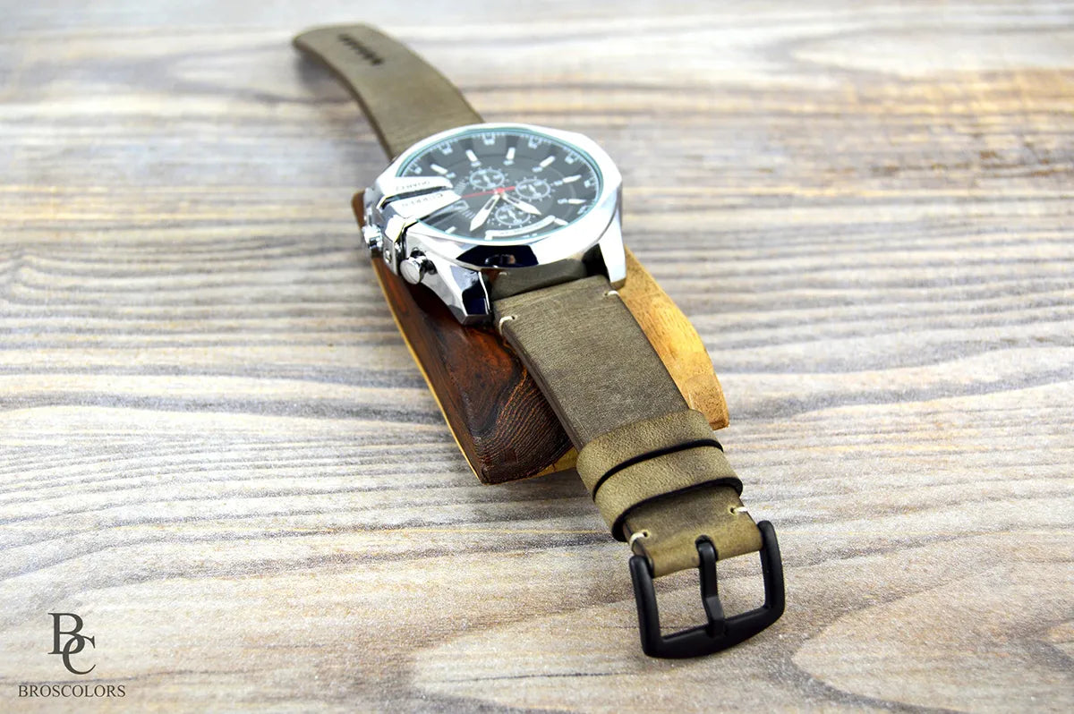 Crazy Horse Leather Watch Strap