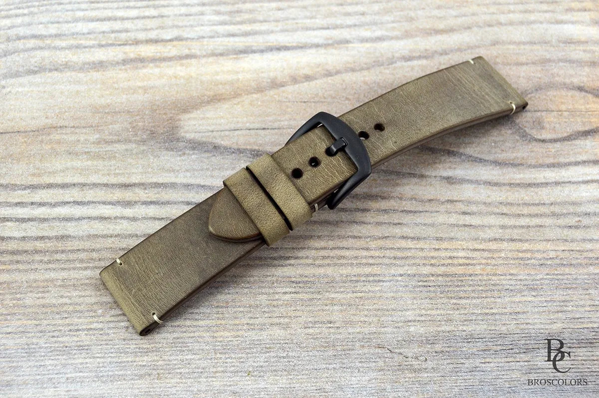 Crazy Horse Leather Watch Strap