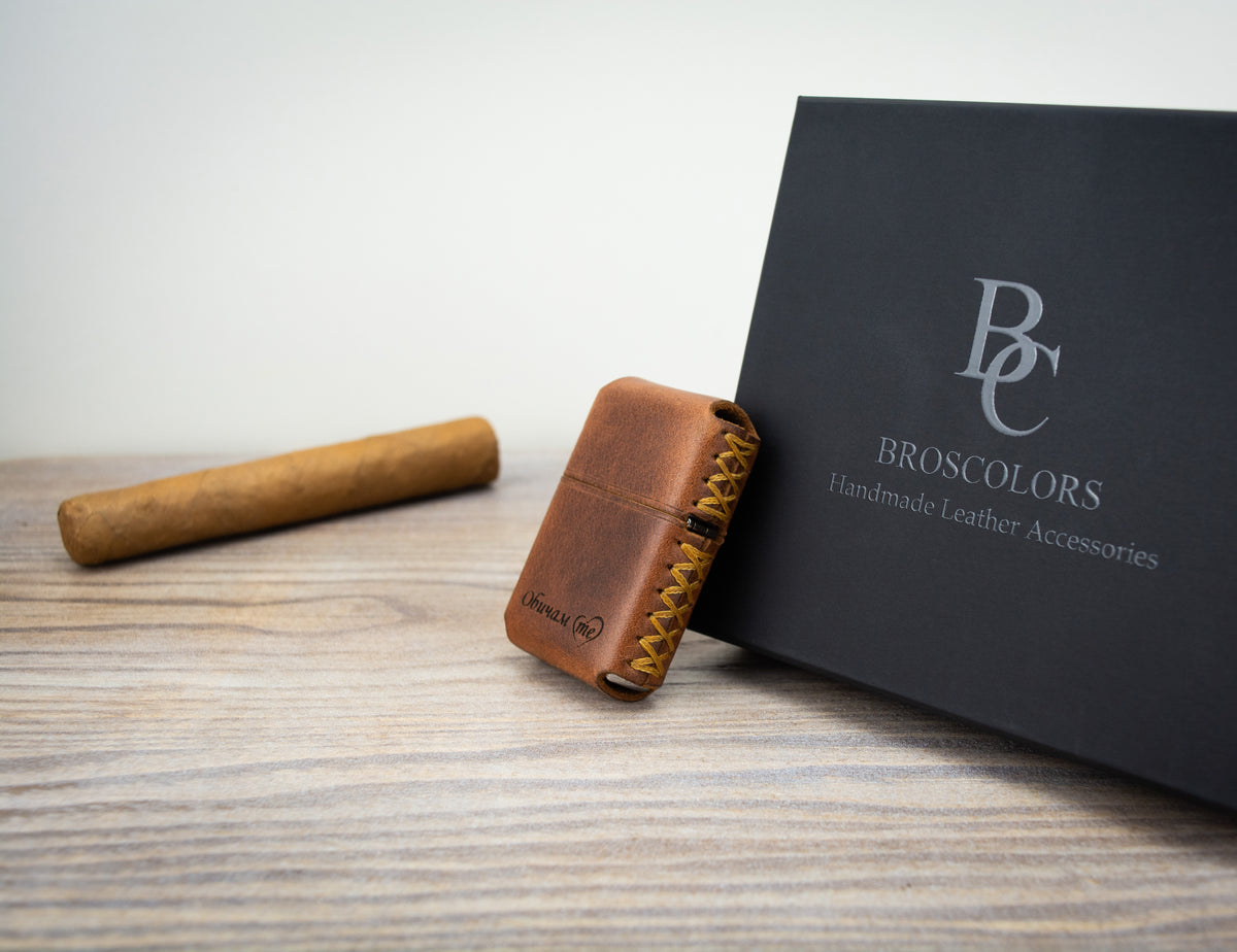Handcrafted Zippo Lighter Pouch