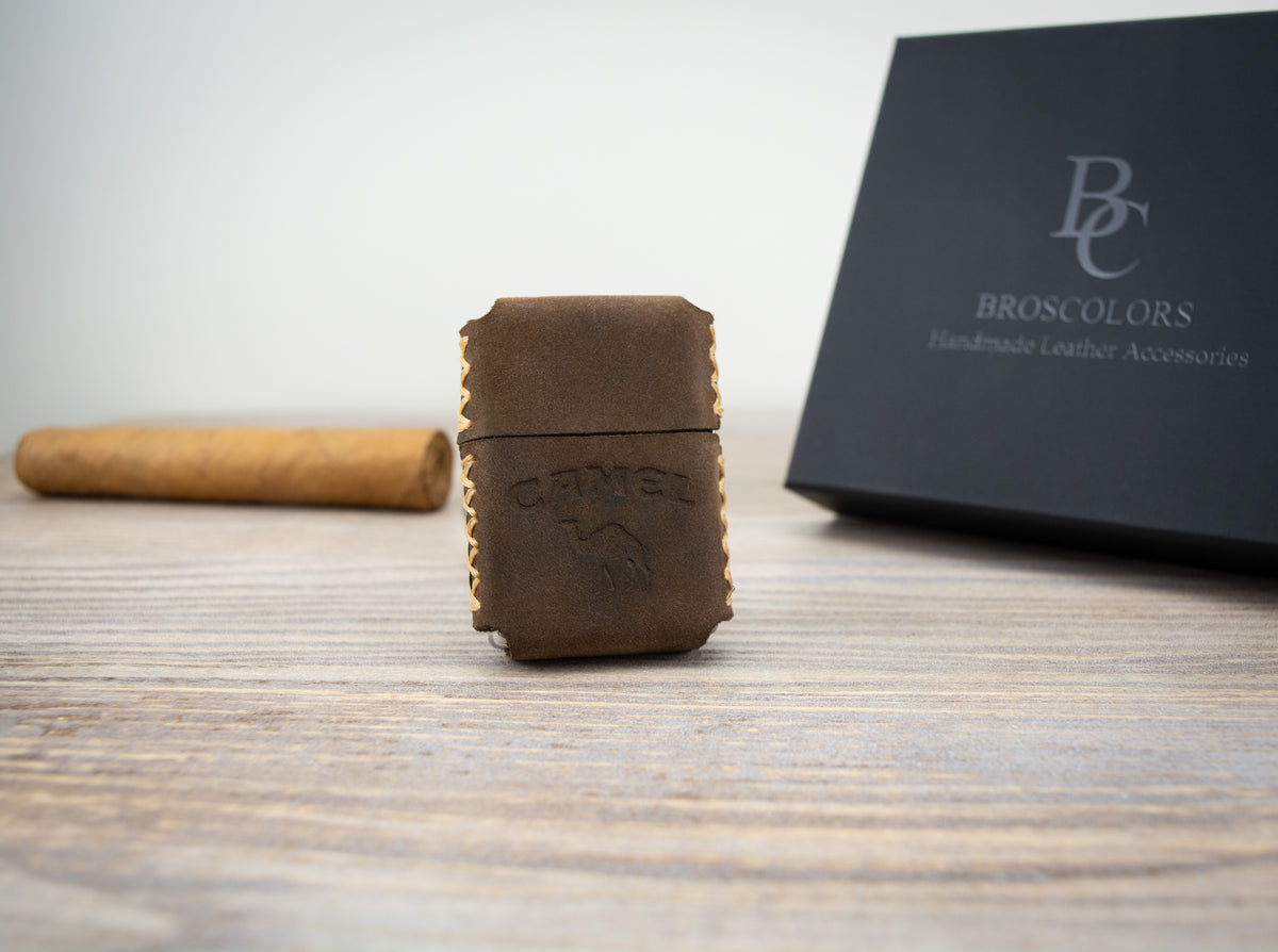 Handcrafted Zippo Lighter Pouch