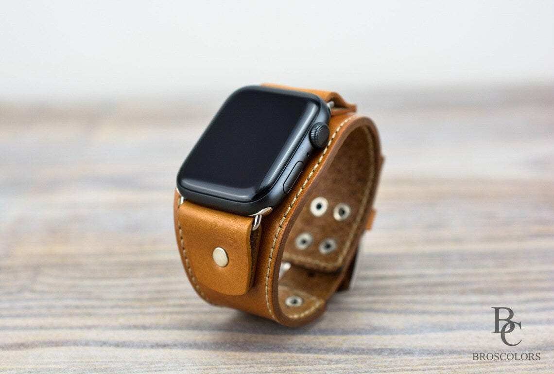 Brown Apple Cuff Band