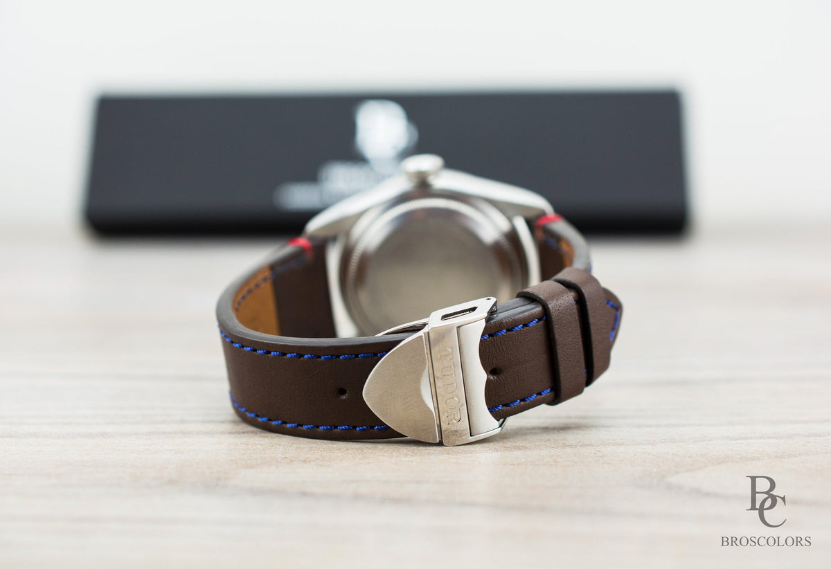 Tudor Black Bay GMT Leather Strap - Coffee Brown