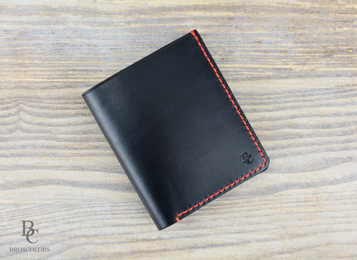 Minimalist Leather Wallet, Customized Leather Wallet, Men's Wallet, Unisex Wallet, Hand-Stitched Wallet, Hand Made Wallet, Personalized