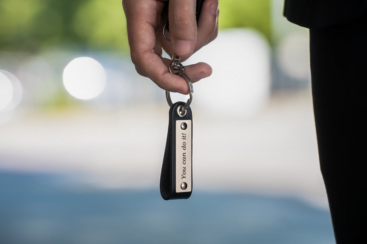 Personalized Quote Keychain