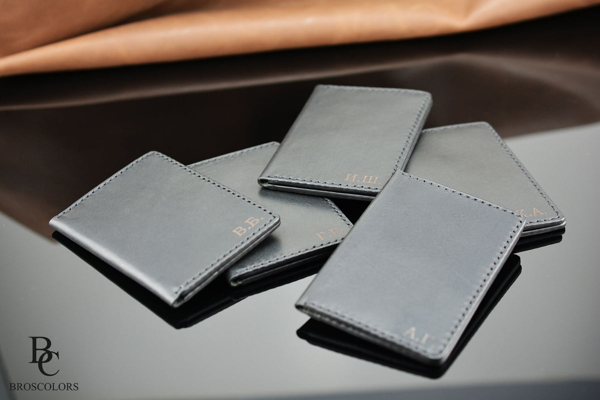 Black Leather Wallet