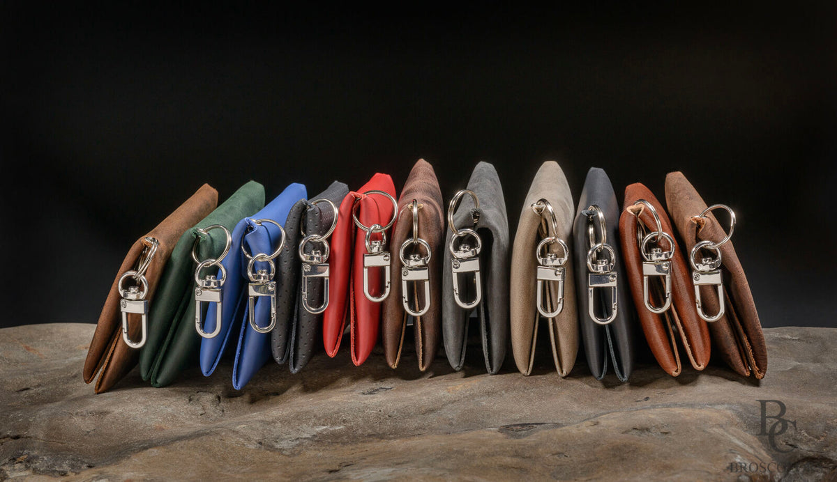 Minimalist Origami Wallet, Custom Leather Color Wallet