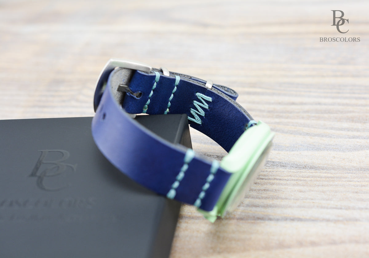Omega Swatch MoonSwatch Leather Watch band