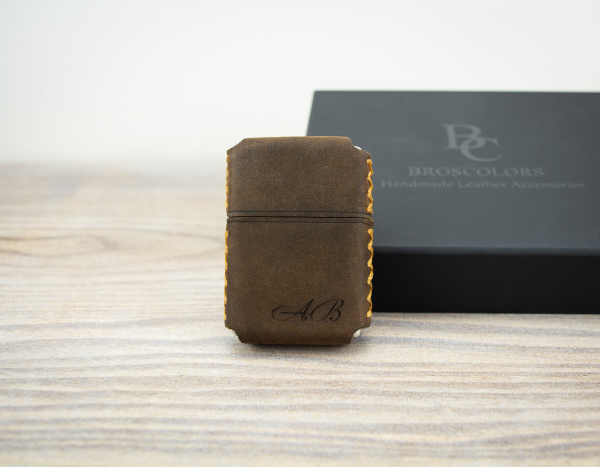 Handcrafted Zippo Lighter Pouch