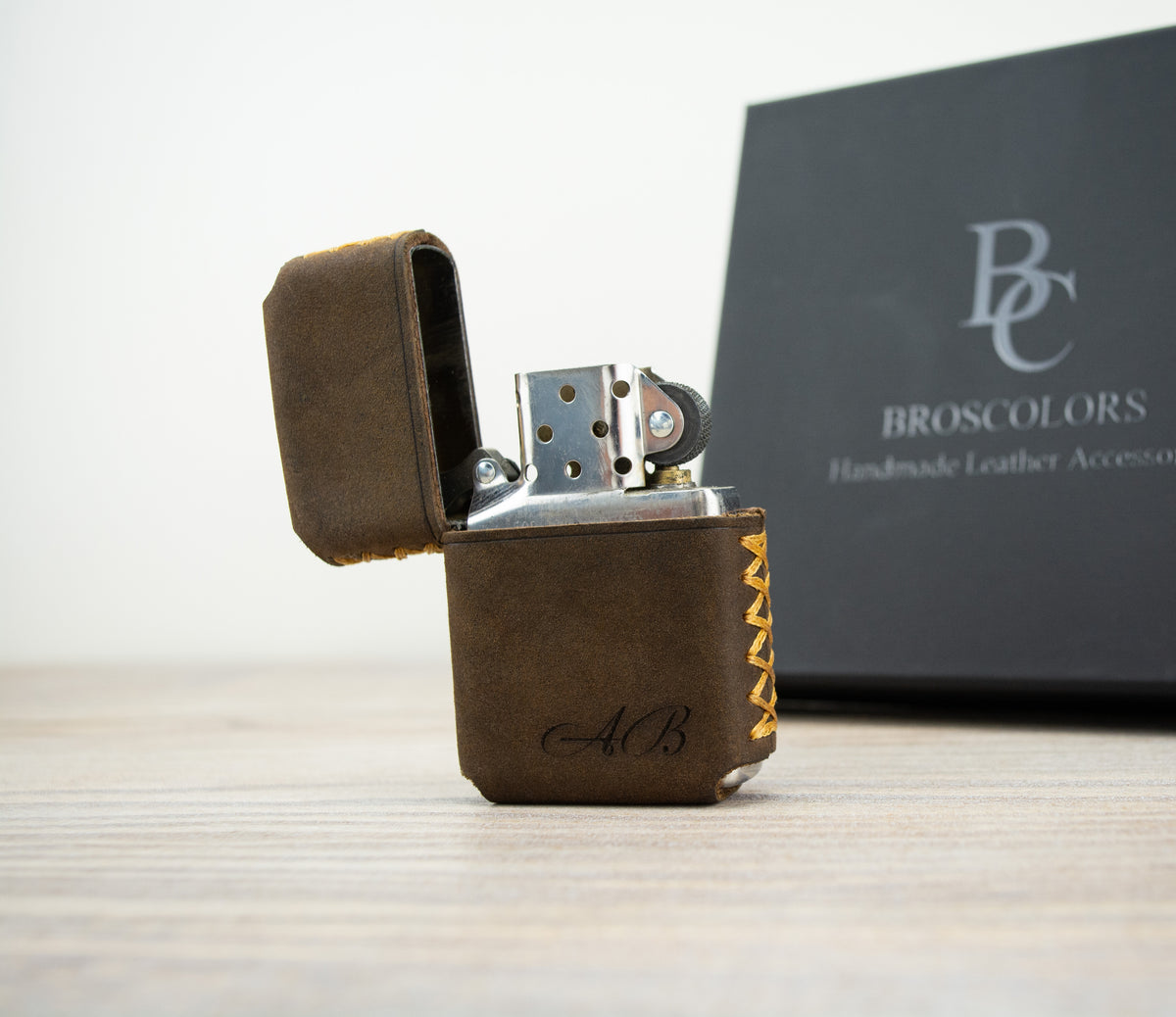 Handcrafted Zippo Lighter Pouch