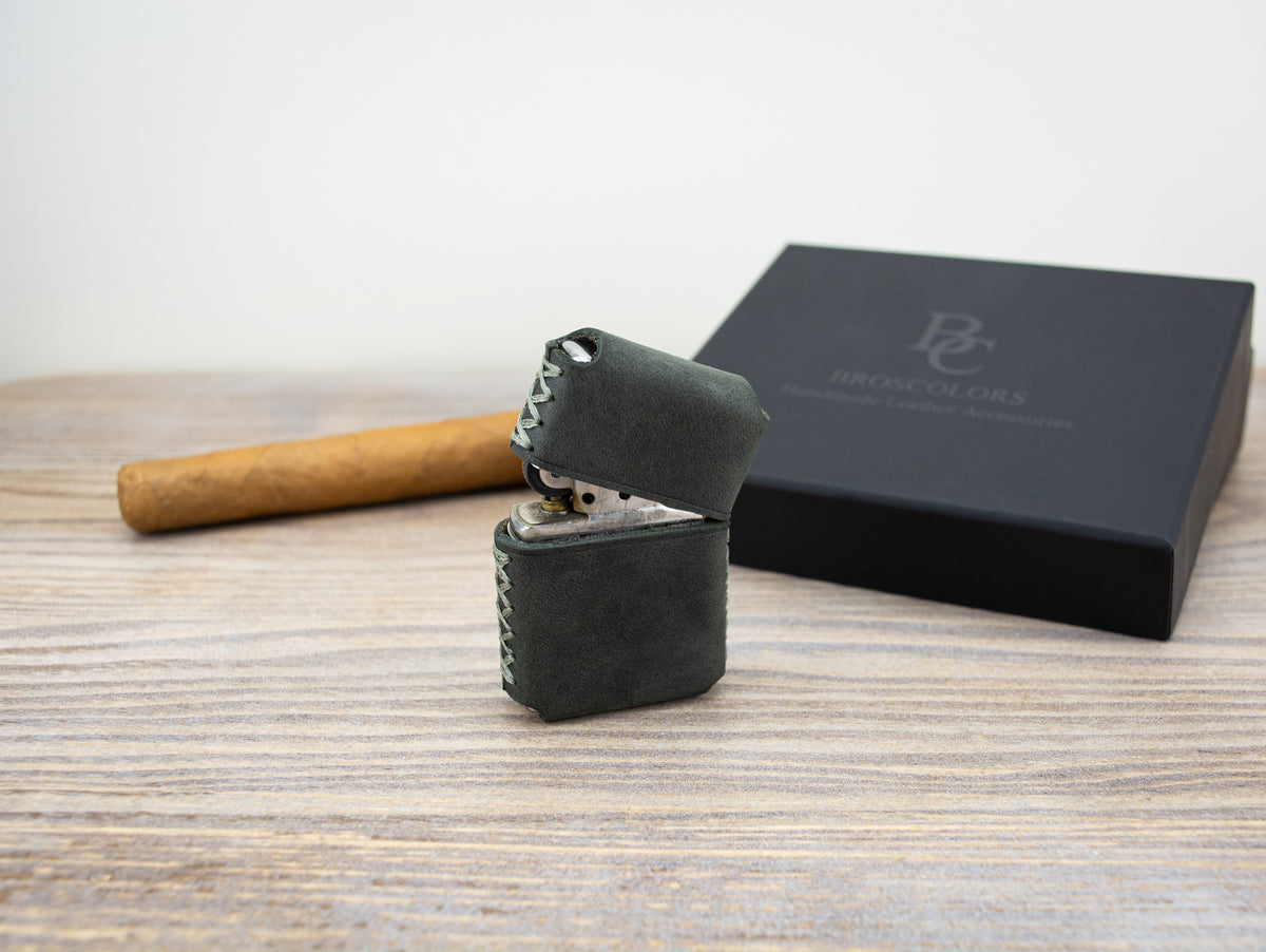 Handcrafted Zippo Lighter Pouch