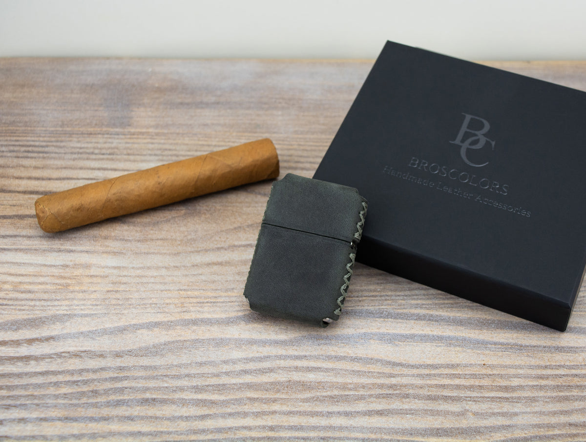 Handcrafted Zippo Lighter Pouch