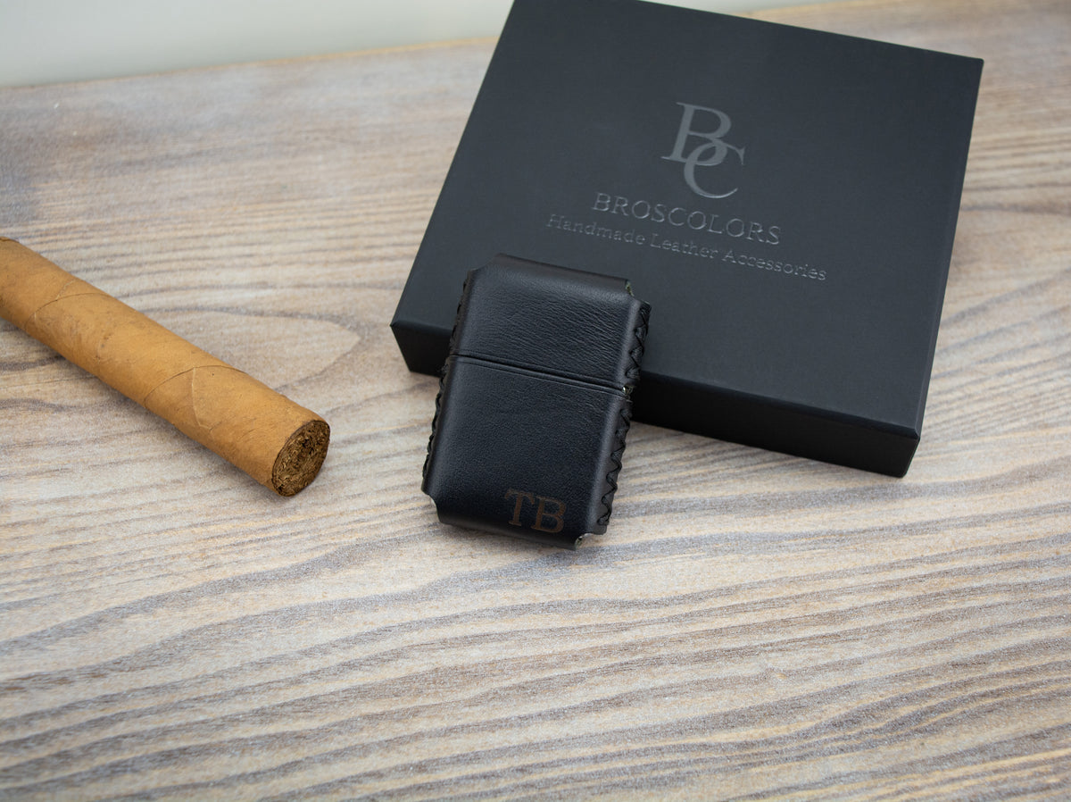 Handcrafted Zippo Lighter Pouch
