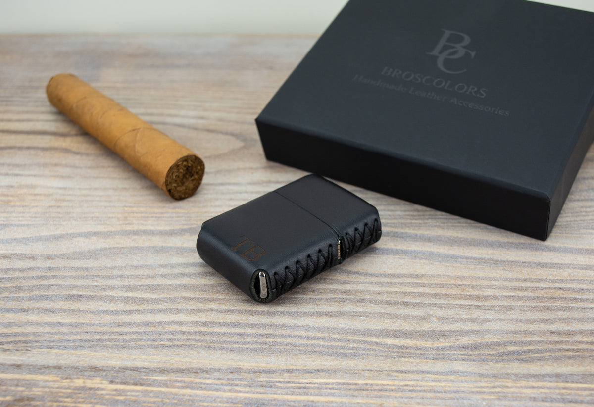 Handcrafted Zippo Lighter Pouch