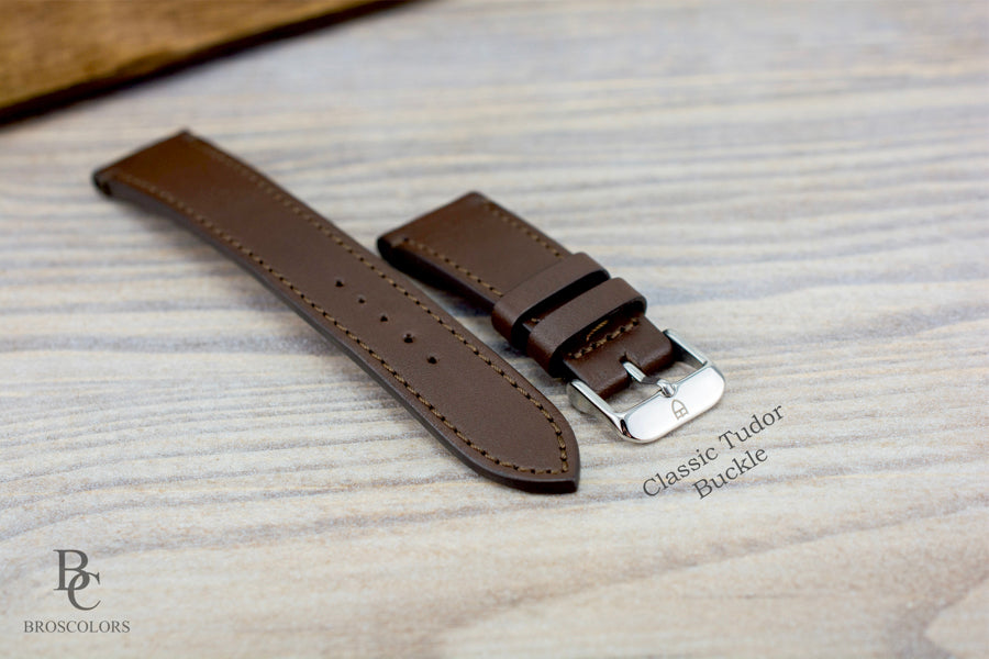 Tudor Black Bay GMT Leather Strap Crazy Horse - Strap Lover