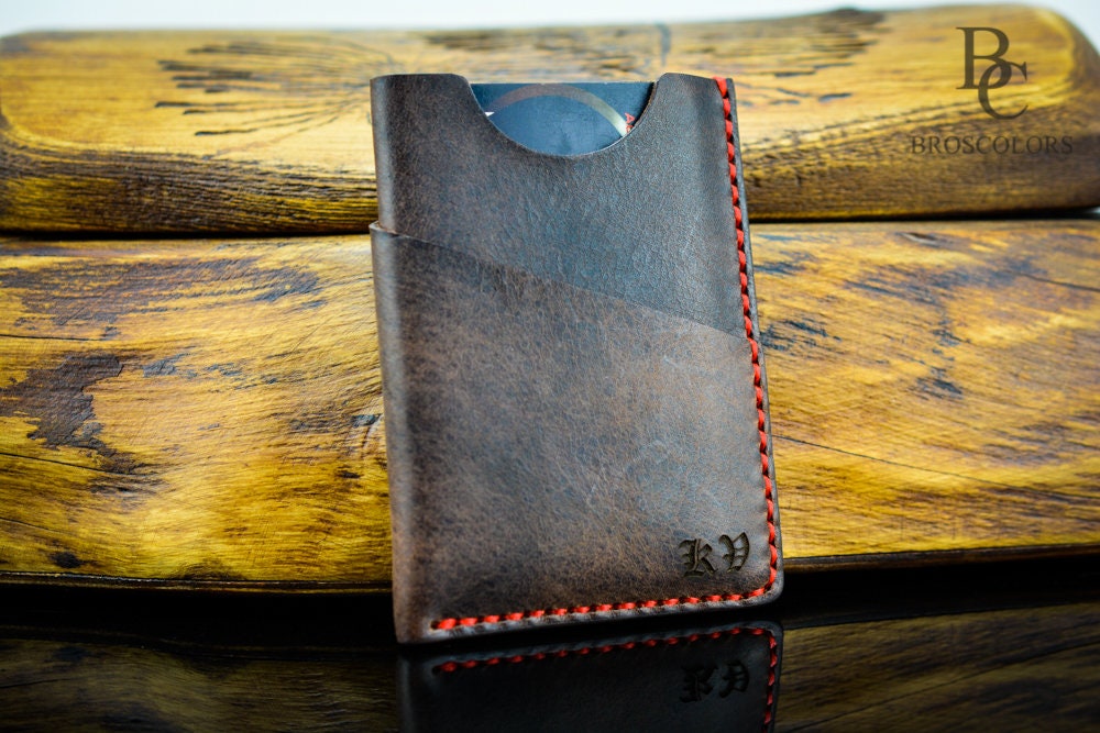 Antic Leather Slim Card Holder